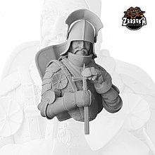 Нежный рыцарь (Бюст) / The Gentle Knight (1/9) Коллекционная миниатюра Zabavka