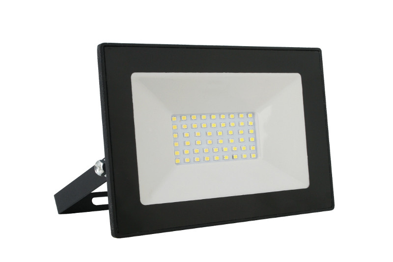 Ultraflash LFL-1001 C02 черный (LED SMD прожектор, 10 Вт, 230В, 6500К)