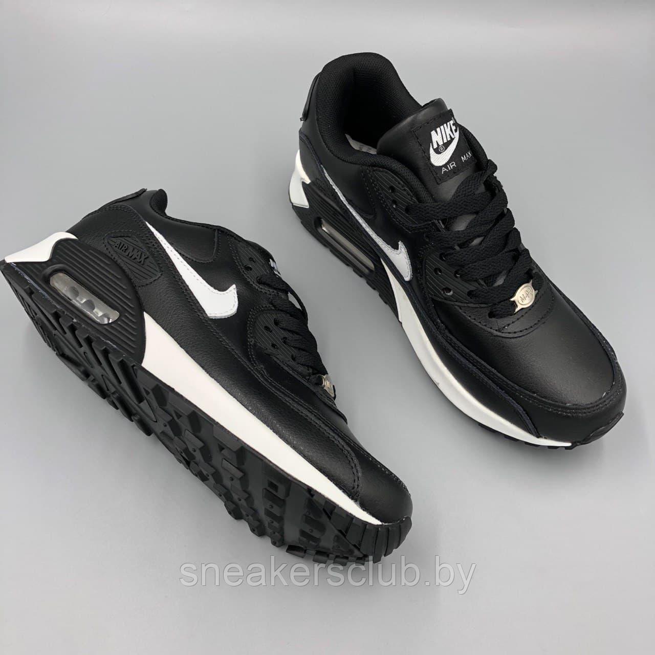Кроссовки женские черные Nike Air Max 90