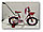 D14-2P Велосипед детский Loiloibike 14", с родительской ручкой 2,5- 5 лет, фото 4