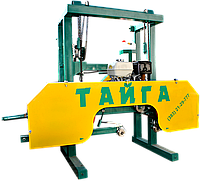 Ленточная пилорама Тайга Т-2Б Эконом с бензиновым двигателем