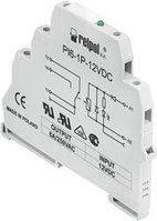 Реле интерфейсное PI6-1P-24VAC/DC, 1CO, 6A(250VAC), 24VAC/DC, LED, моноблок, W=6.2mm