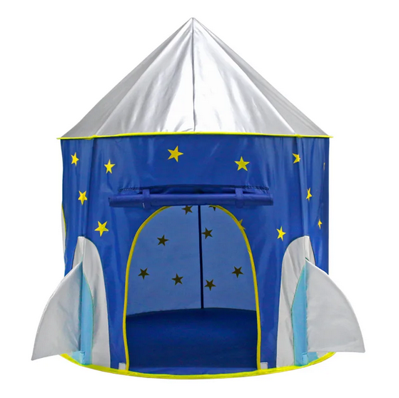 Детский игровой домик детская игровая палатка Ракета шатер space play tent космос для мальчиков игр для дома - фото 3 - id-p172956965