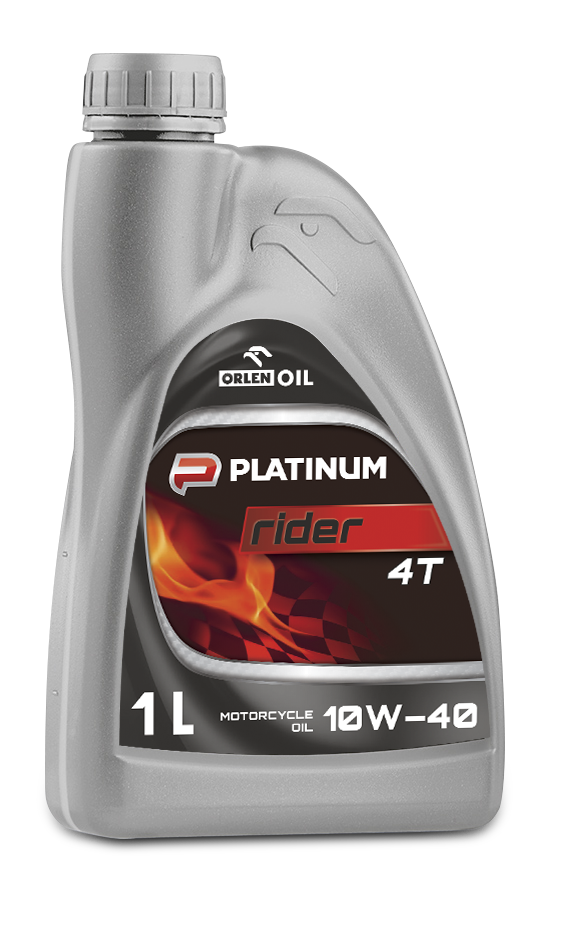 Масло PLATINUM RIDER 4T 10W-40 1 л - фото 1 - id-p51011789