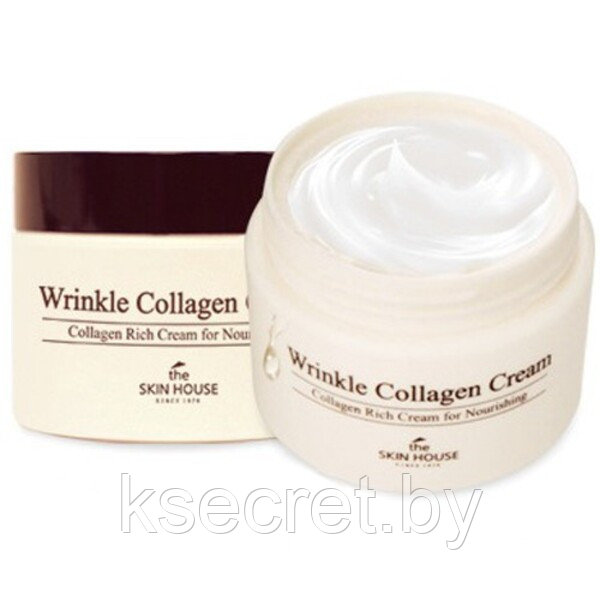 Коллагеновый крем от морщин The Skin House Wrinkle Collagen Cream 50мл - фото 2 - id-p172969459