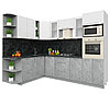 Угловая кухня Мила Пластик 1,88х2,6 ВТ фабрика Интерлиния, фото 5