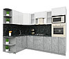 Угловая кухня Мила Пластик 1,68х2,6 ВТфабрика Интерлиния, фото 5