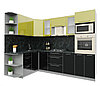Угловая кухня Мила Пластик 1,68х2,6 ВТфабрика Интерлиния, фото 3
