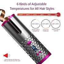 Беспроводная плойка для волос Cordless Automatic Hair Curler, фото 3