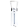 Напольная стойка СЭ-002 с локтевым дозатором и каплесборником (белая), фото 4
