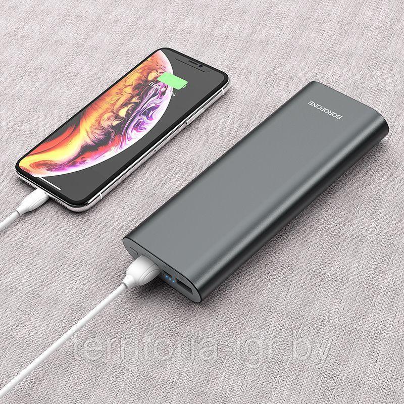 Внешний аккумулятор power bank BT19B 20000mAh 2А металлик Borofone - фото 4 - id-p172322891