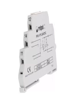 Реле интерфейсное PI6-1P-24VDC, 1CO, 6A(250VAC), 24VDC, LED, моноблок, W=6.2mm - фото 1 - id-p170414286