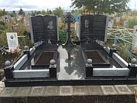 ГРАНИТНАЯ ОГРАДА В ОШМЯНАХ