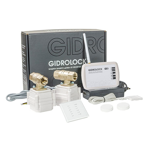 Gidrolock Radio+ Wi-Fi 1/2" система защиты от протечки - фото 8 - id-p172980677