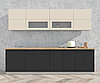 Кухня Мила Матте 2,8А (много цветов и комбинаций и размеров) фабрика Интерлиния, фото 4
