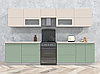 Кухня Мила Матте 3,3Б (много цветов и комбинаций и размеров) фабрика Интерлиния, фото 6