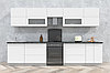 Кухня Мила Матте 3,4Б (много цветов и комбинаций и размеров) фабрика Интерлиния, фото 4