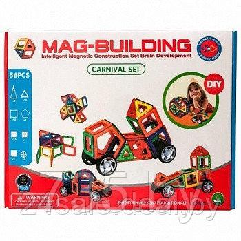 Магнитный конструктор Mag-Building 56 деталей - фото 1 - id-p172991996