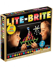 Развивающая светящаяся мозаика LITE BRITE с шаблонами