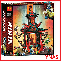 Детский конструктор Ninjago Ниндзяго 11489 императорский храм безумия аналог лего ниндзя го муви монастырь