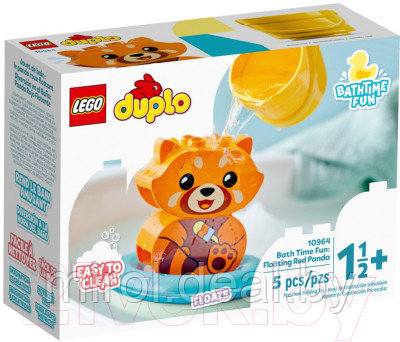 Конструктор Lego Duplo Приключения в ванной: Красная панда на плоту 10964 - фото 8 - id-p172993718