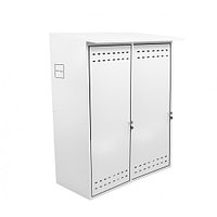 Шкаф для двух газовых баллонов ComfortProm (белый)