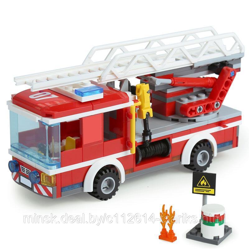 Конструктор LEPIN 02054 Пожарный автомобиль с лестницей | 60107 - фото 5 - id-p115630348