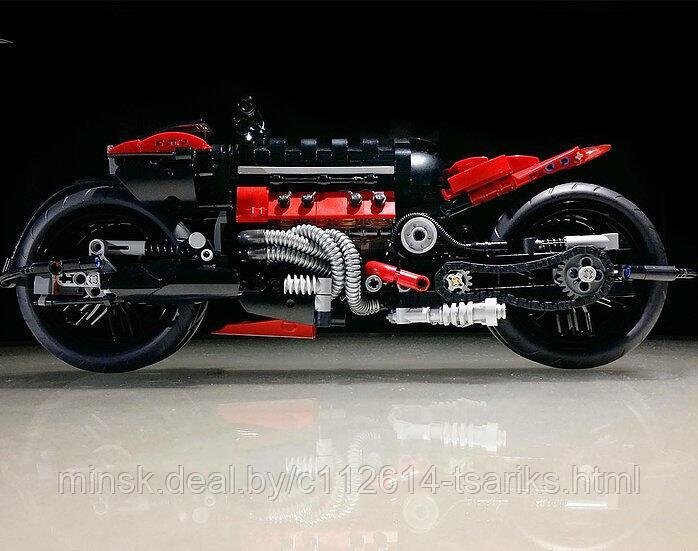 Конструктор XINGBAO XB-03021 MOC Футуристичный мотоцикл - фото 8 - id-p115630395