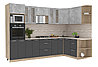 Угловая кухня МИЛА стандарт 1,68х3,0 ВТ  много цветов и комбинаций- фабрика Интерлиния, фото 3