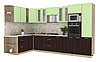 Угловая кухня Мила стандарт 1,88х3,4 ВТ  много цветов и комбинаций- фабрика Интерлиния, фото 5