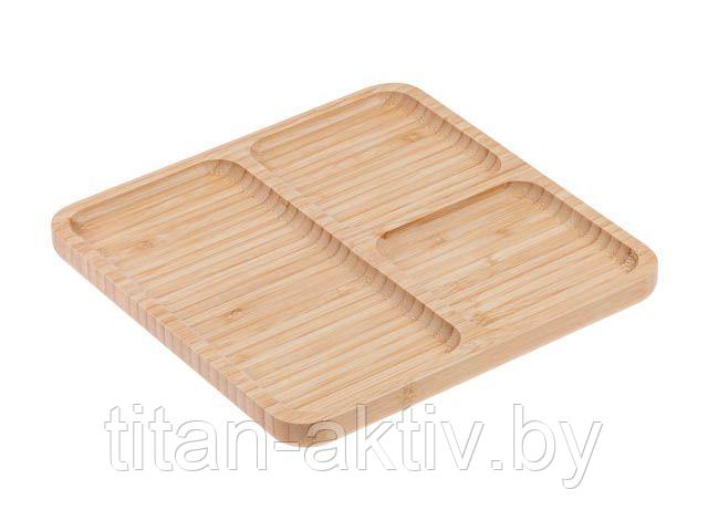 Менажница бамбуковая 22х22 см, BAMBOO, PERFECTO LINEA - фото 1 - id-p173022809