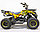 Квадроцикл GreenCamel Гоби K40 (36V 800W R6 Цепь) быстросъемный, армейский желтый, фото 4