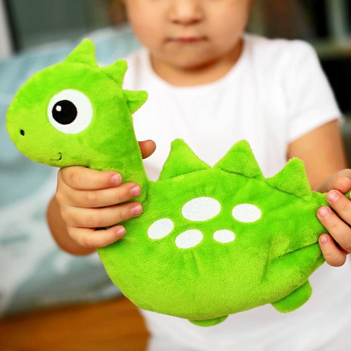 Развивающая игрушка-грелка «Динозавр» - фото 3 - id-p173060985