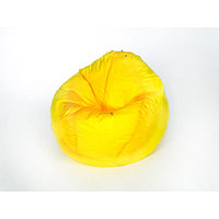 Кресло - мешок «Груша» малая, ширина 60 см, высота 85 см, цвет жёлтый, плащёвка