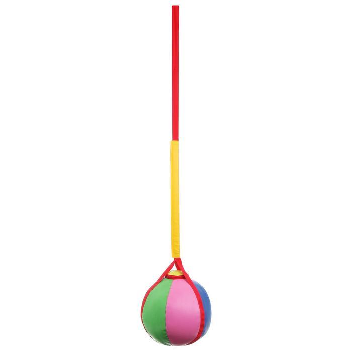 Тарзанка-мяч, 35 х 35 х 150 см, цвета МИКС - фото 1 - id-p173061937