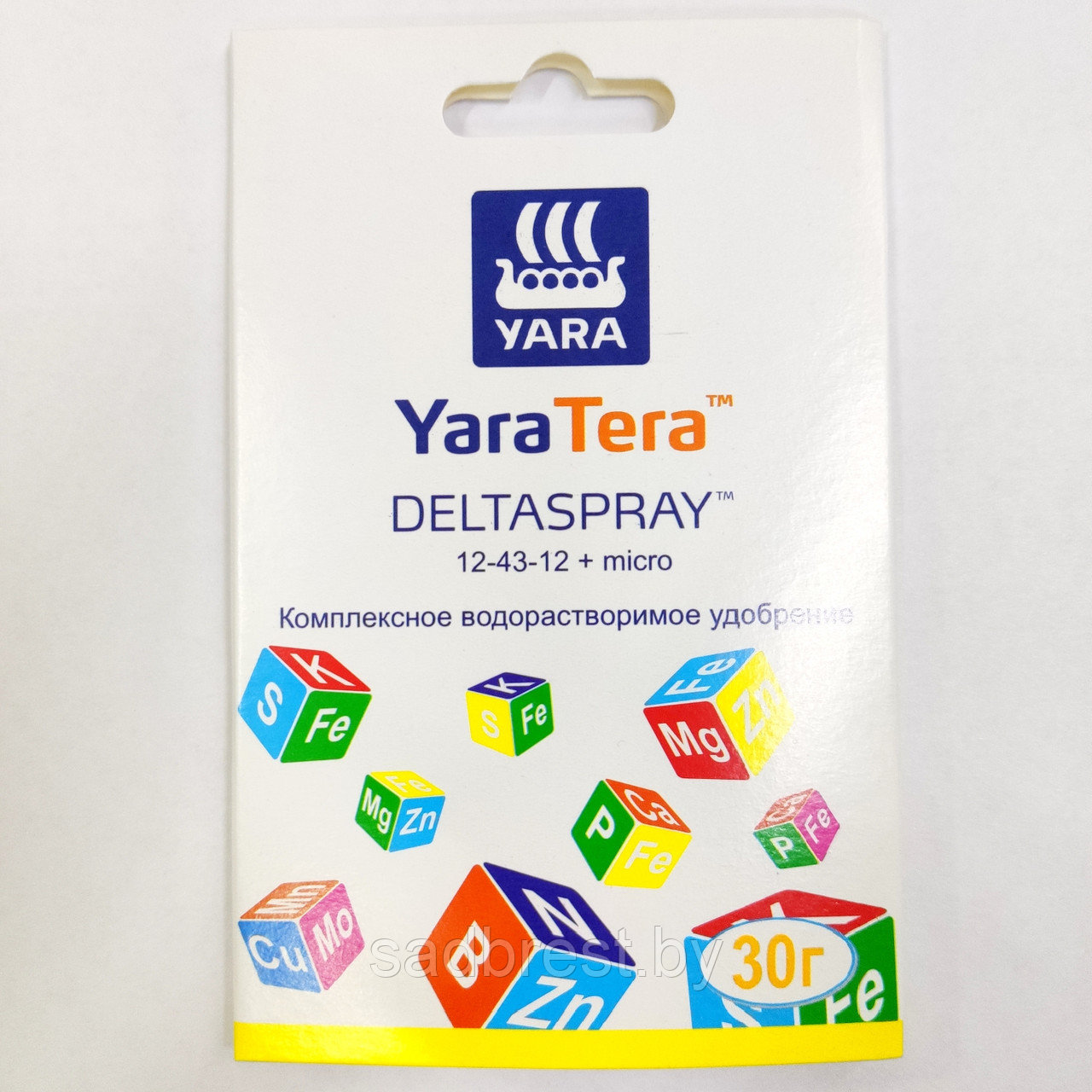 Удобрение ЯраТера Дельтаспрей Yara Terra Deltaspray 12-43-12, 30 гр