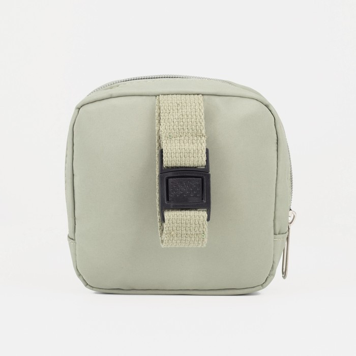 Рюкзак, отдел на молнии, наружный карман, сумочка, цвет зелёный - фото 7 - id-p173052504