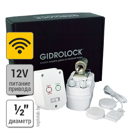 Gidrolock Winner Radio Bonomi 1/2" система защиты от протечки, фото 2