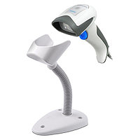 Сканер ручной проводной Datalogic QuickScan QD2430, USB, подставка, белый