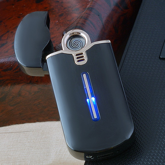 USB Зажигалка Lighter овальная (хамелеон) - фото 4 - id-p173067129