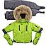 Детский зимний костюм (куртка + комбинезон) Nordtex Kids мембрана голубой (Размеры:86), фото 6