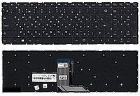 Клавиатура Lenovo Yoga 500-15 черная с подсветкой