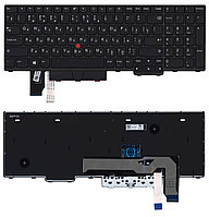 Клавиатура Lenovo Thinkpad P15 T15g черная с подсветкой
