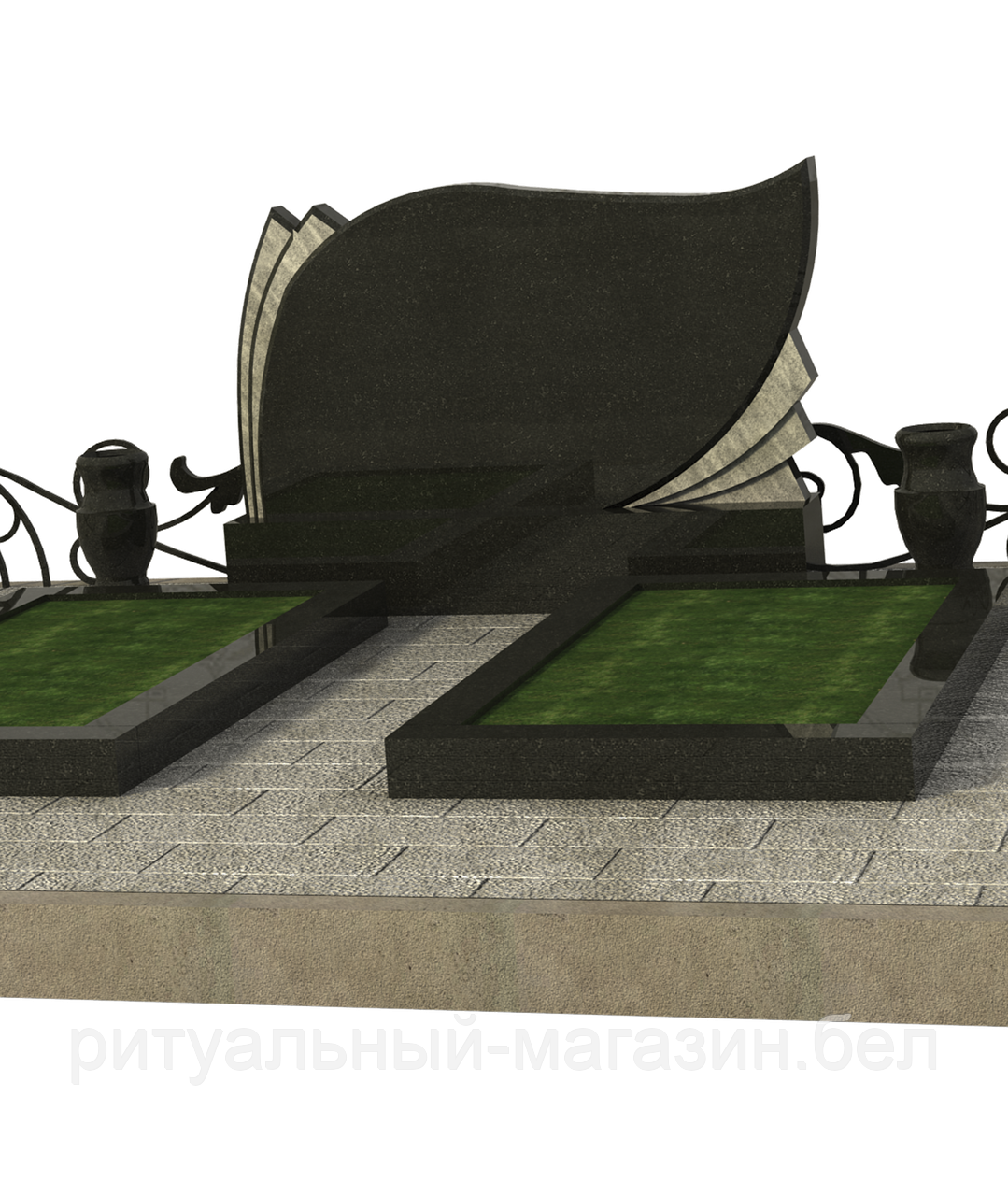 Памятник из гранита Образец формы 175А