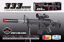 Детская Винтовка снайперская штурмовая 333 GUN, 3 вида пулек (пластиковые, резиновые и гидрогелевые), фото 2