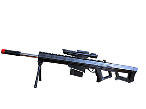 Детская снайперская винтовка 320 Gun, 2 вида пулек (резиновые и гидрогелевые), фото 2