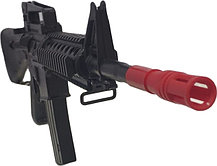 Детская Винтовка снайперская штурмовая M16BA, 4 вида пулек (пластиковые, резиновые, гидрогелевые и мягкие), фото 2