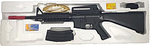 Детская Винтовка снайперская штурмовая M16BA, 4 вида пулек (пластиковые, резиновые, гидрогелевые и мягкие), фото 3