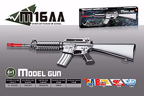 Детская Винтовка снайперская штурмовая M16AA, 4 вида пулек (пластиковые, резиновые, гидрогелевые и мягкие), фото 2