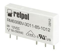 Реле RM699BV-3211-85-1012, 1CO, 0.05A(30VAC/36VDC), AgSnO2/Au 3µm, 12VDC, для печатных плат и цоколя, IP67 - фото 1 - id-p170414521
